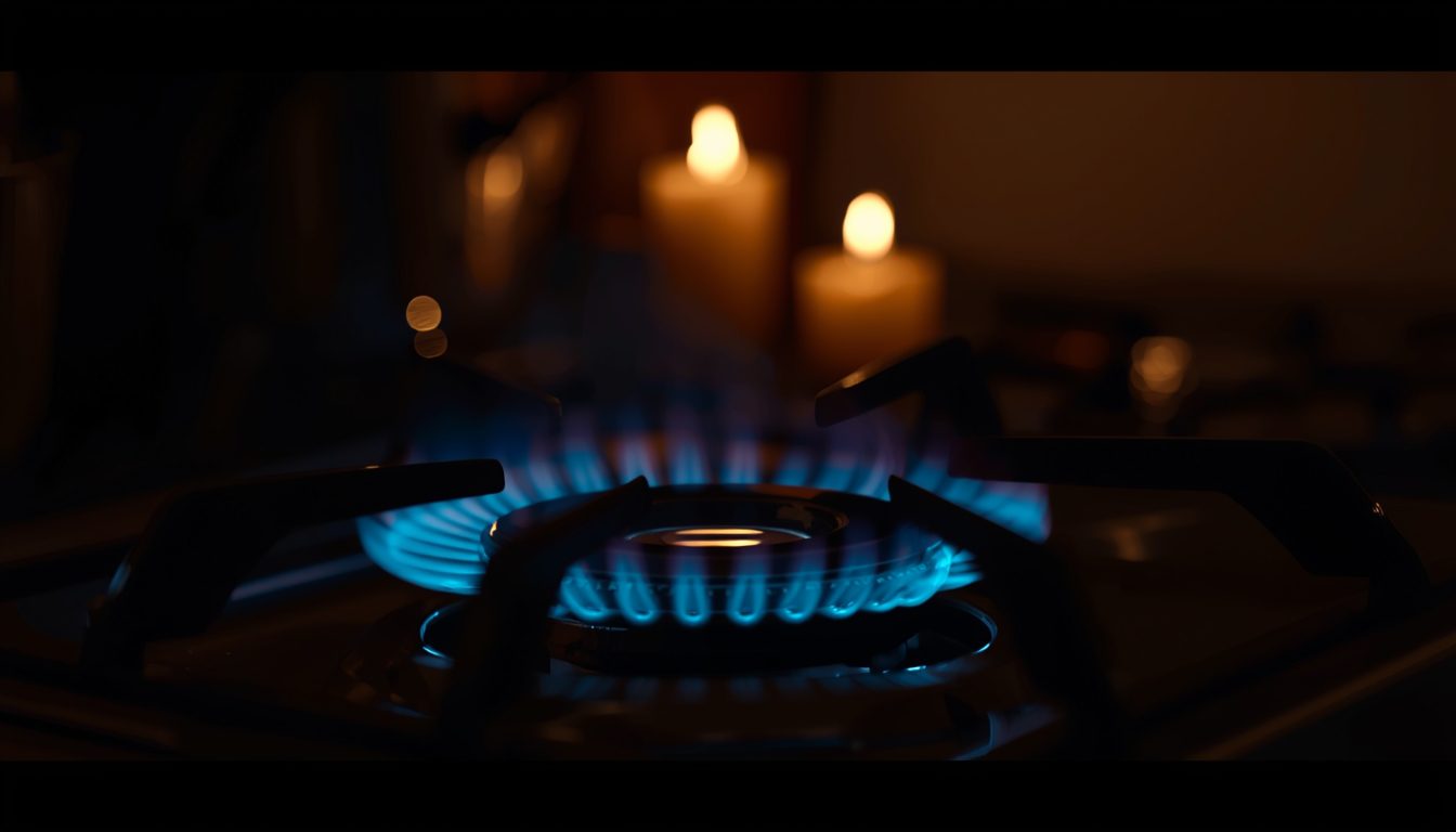 Gaskocher im Blackout